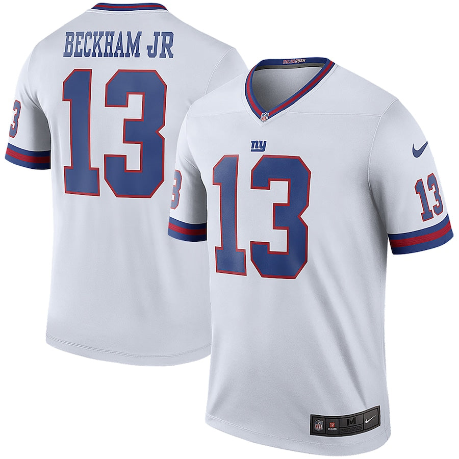 New York Giants Odell Beckham Jr White Football Jersey product image