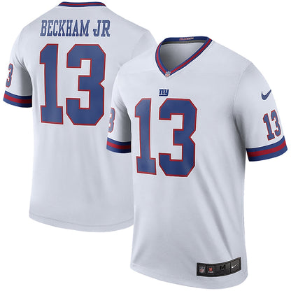 New York Giants Odell Beckham Jr White Football Jersey product image