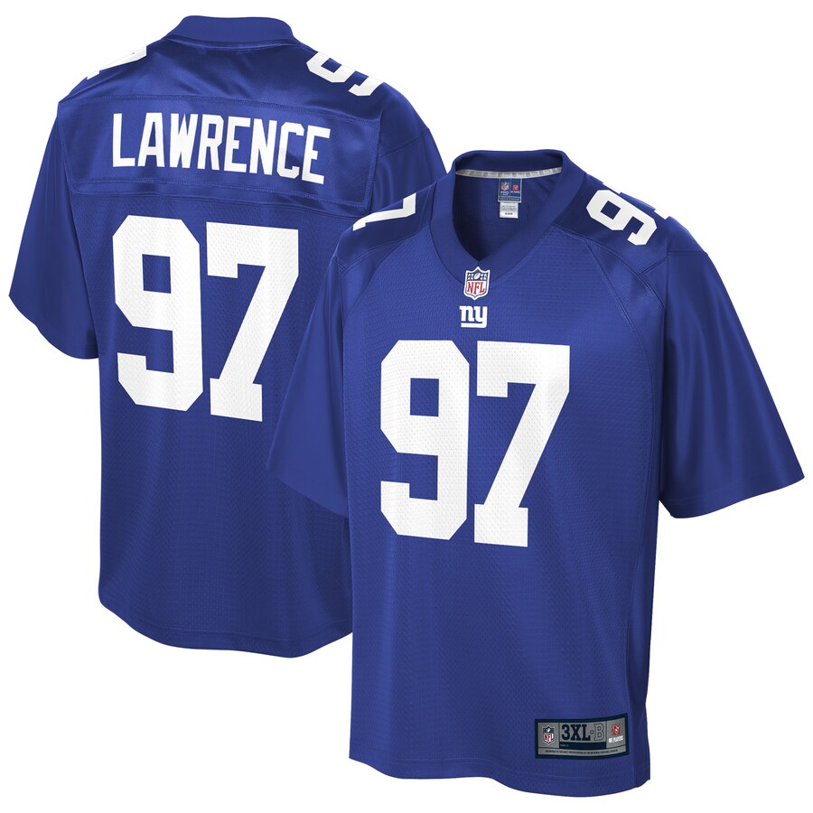 New York Giants Dexter Lawrence Pro Line Big & Tall Royal Football Jersey product image