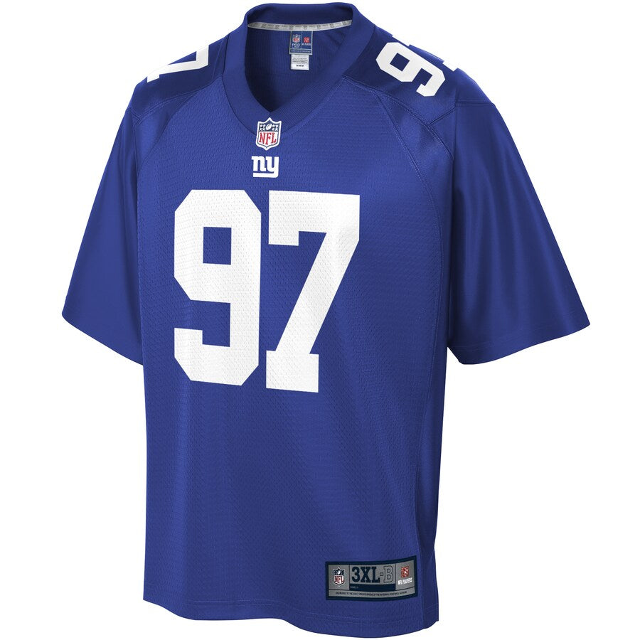 New York Giants Dexter Lawrence Pro Line Big & Tall Royal Football Jersey product image