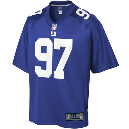 New York Giants Dexter Lawrence Pro Line Big & Tall Royal Football Jersey product image
