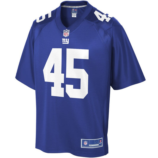 NYG NS  Pro Line Royal Team Jersey rtj football 3125