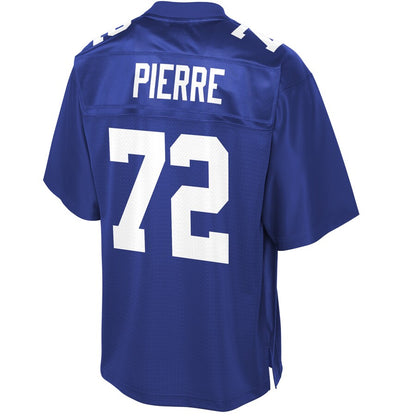 New York Giants Olsen Pierre Pro Line Big & Tall Royal Football Jersey product image