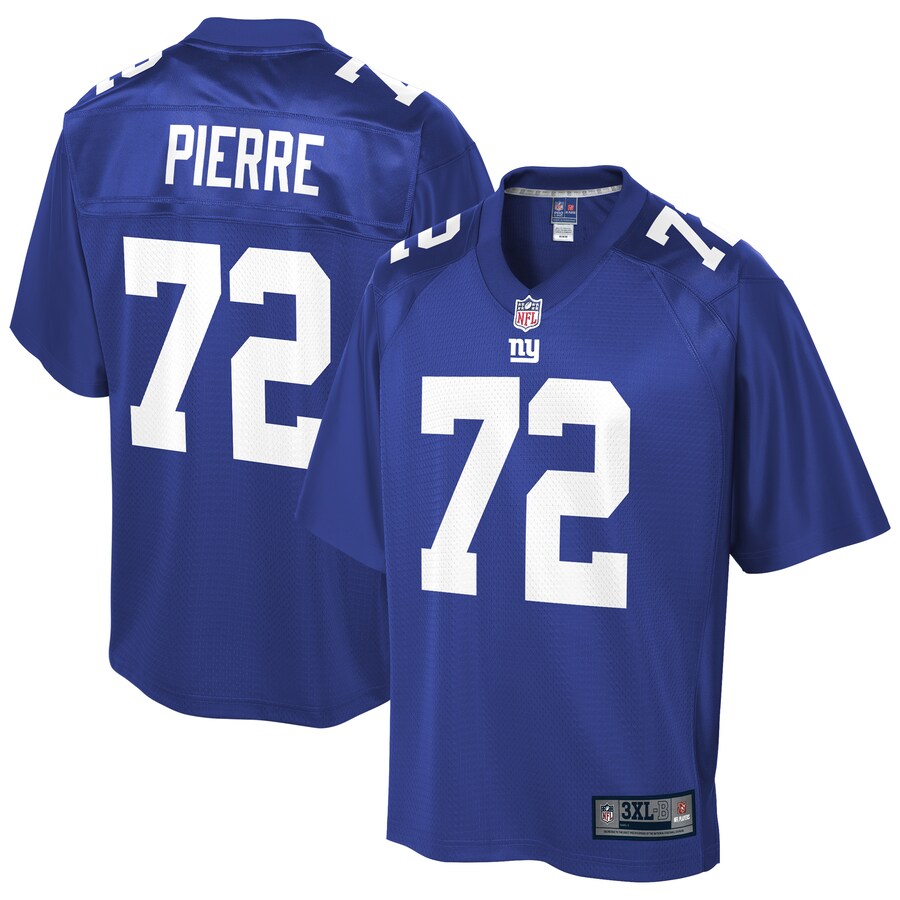 New York Giants Olsen Pierre Pro Line Big & Tall Royal Football Jersey product image