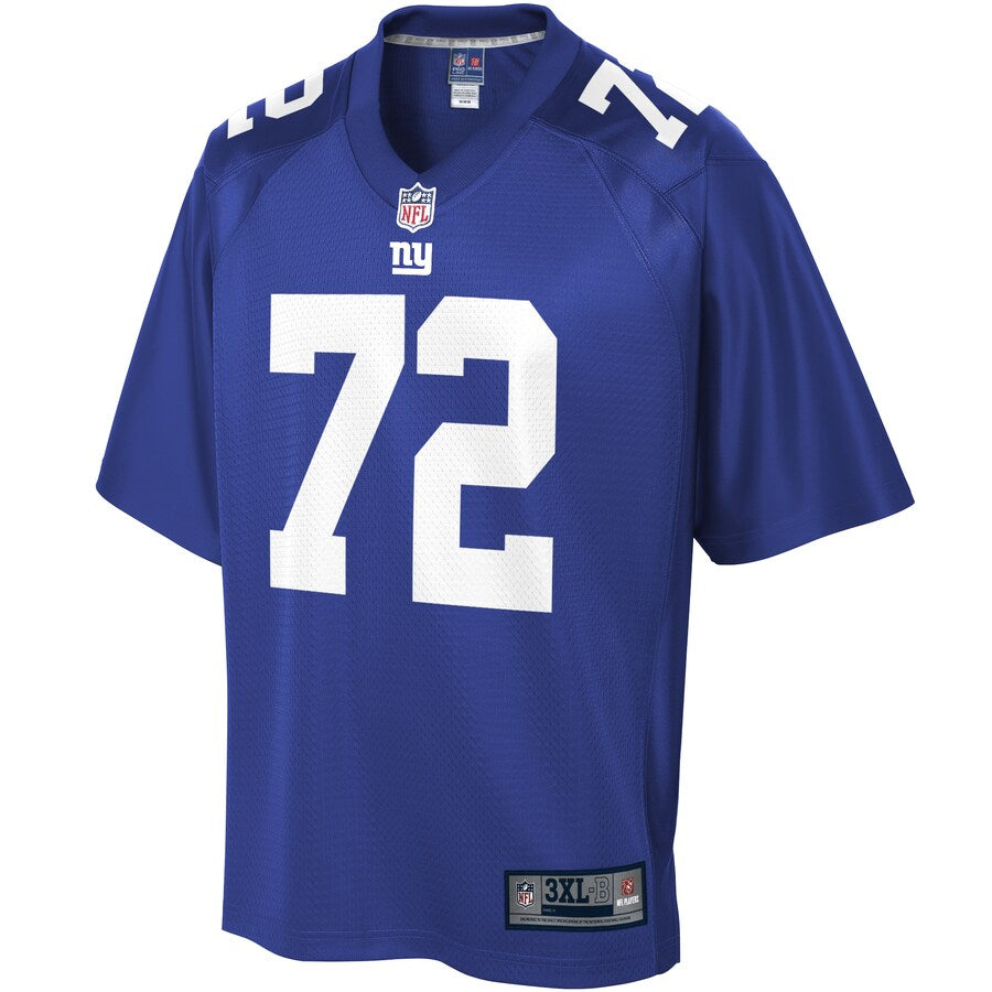 New York Giants Olsen Pierre Pro Line Big & Tall Royal Football Jersey product image