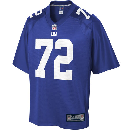 NYG OP  Pro Line Royal Big Tall Team Jersey rtj football 3073