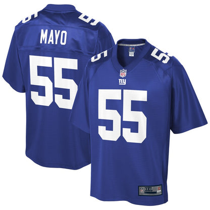 New York Giants David Mayo Pro Line Big & Tall Royal Football Jersey product image