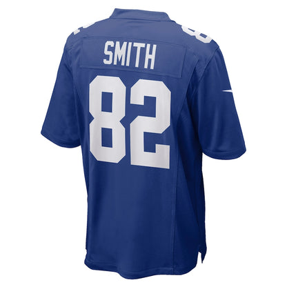 New York Giants Kaden Smith Game Royal Football Jersey product image