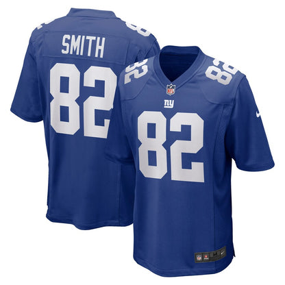 New York Giants Kaden Smith Game Royal Football Jersey product image