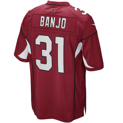 Arizona Cardinals Chris Banjo Game Cardinal Football Jersey product image