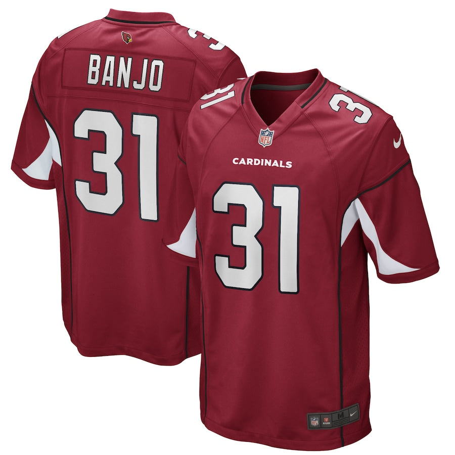 Arizona Cardinals Chris Banjo Game Cardinal Football Jersey product image