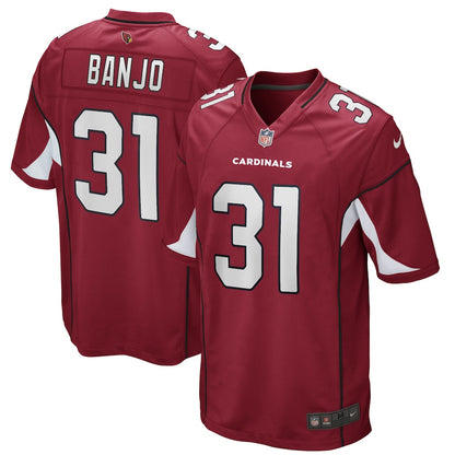 Arizona Cardinals Chris Banjo Game Cardinal Football Jersey product image