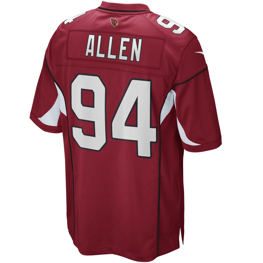 Arizona Cardinals Zach Allen Game Cardinal Football Jersey product image