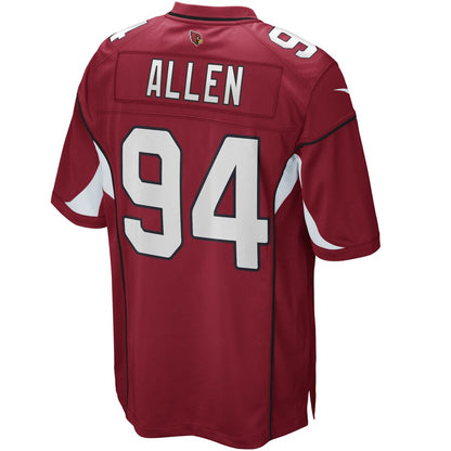 Arizona Cardinals Zach Allen Game Cardinal Football Jersey product image