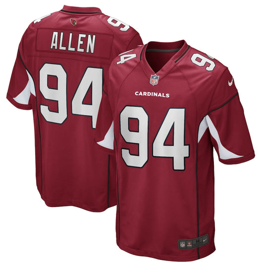 Arizona Cardinals Zach Allen Game Cardinal Football Jersey product image
