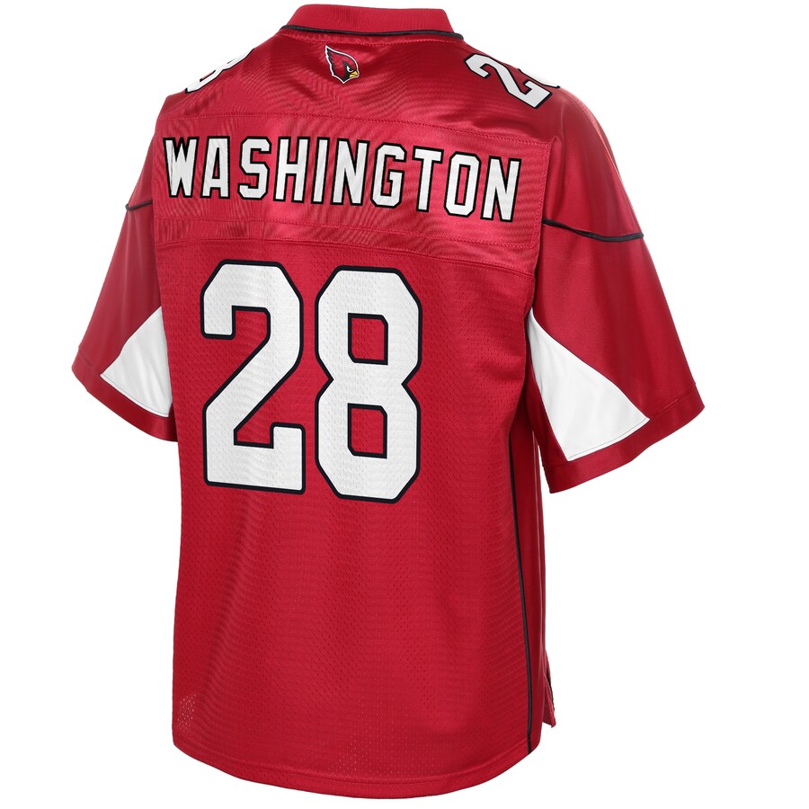 Arizona Cardinals Charles Washington Pro Line Big & Tall Cardinal Football Jersey product image