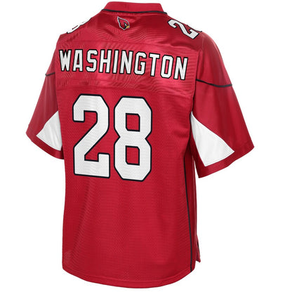Arizona Cardinals Charles Washington Pro Line Big & Tall Cardinal Football Jersey product image