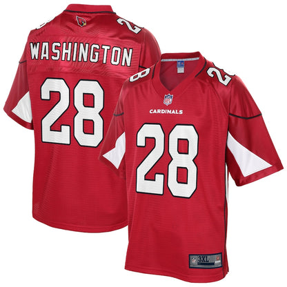 Arizona Cardinals Charles Washington Pro Line Big & Tall Cardinal Football Jersey product image