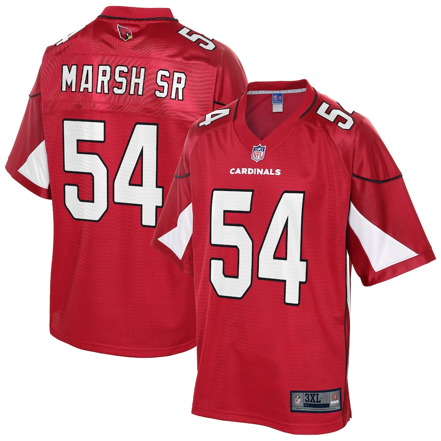 Arizona Cardinals Cassius Marsh Pro Line Big & Tall Cardinal Football Jersey product image