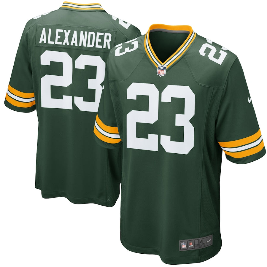 Green Bay Packers Jaire Alexander Game Green Football Jersey product image