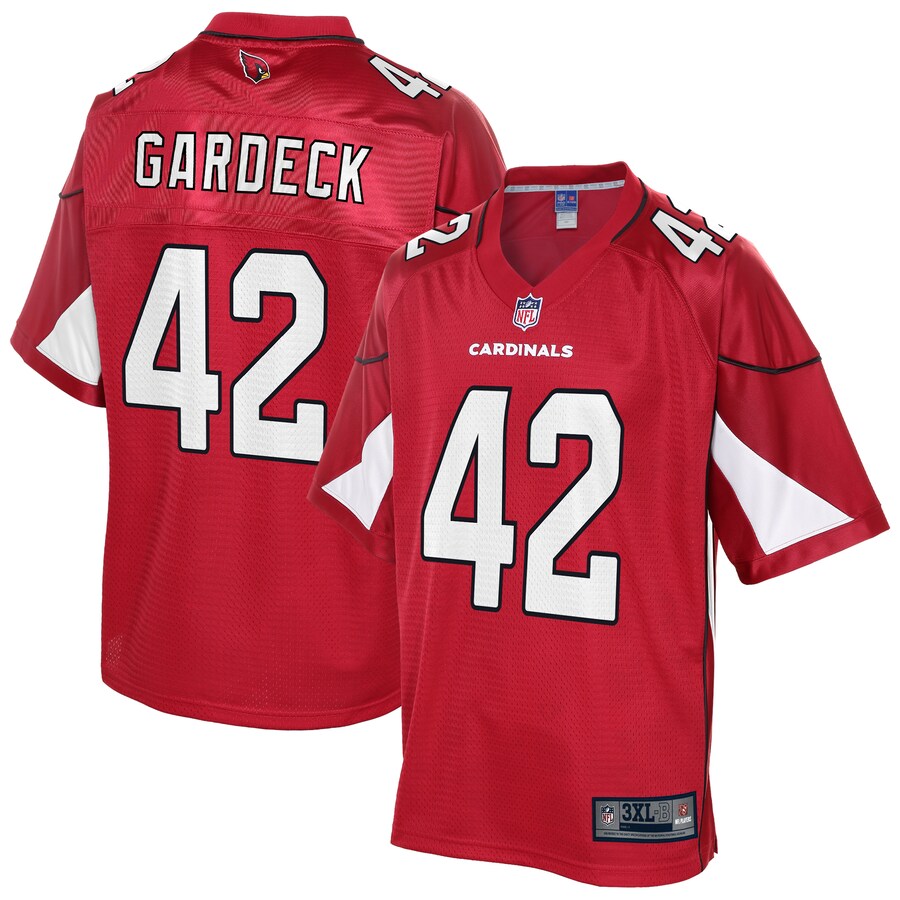 Arizona Cardinals Dennis Gardeck Pro Line Big & Tall Team Color Cardinal Football Jersey product image