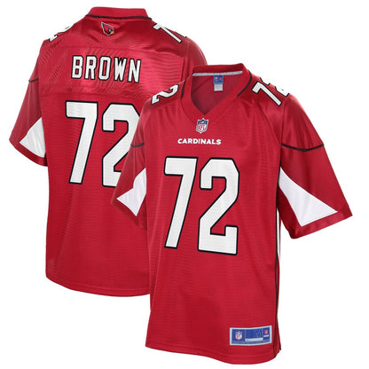 Arizona Cardinals Miles Brown Pro Line Cardinal Football Jersey product image