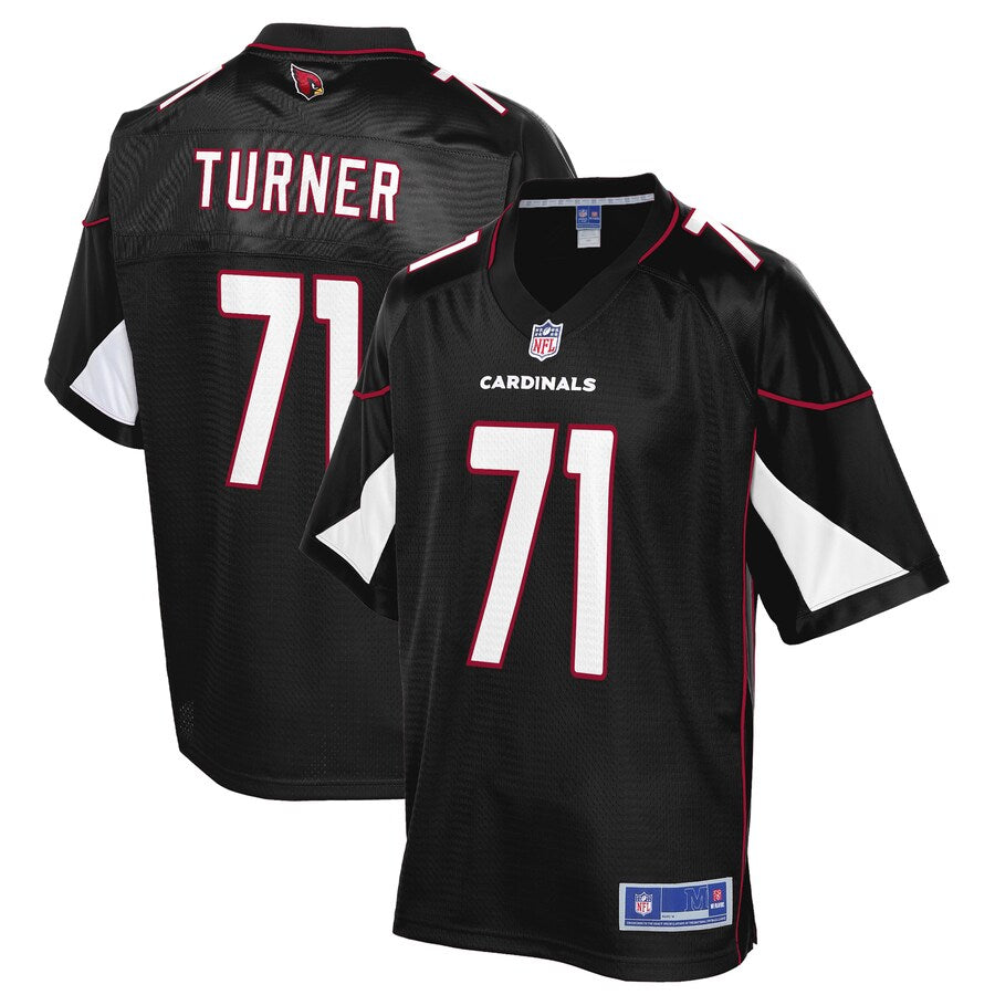 Arizona Cardinals Immanuel Turner Alternate Pro Line Black Football Jersey product image