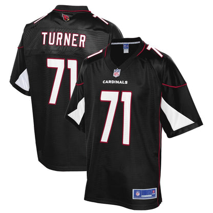 Arizona Cardinals Immanuel Turner Alternate Pro Line Black Football Jersey product image