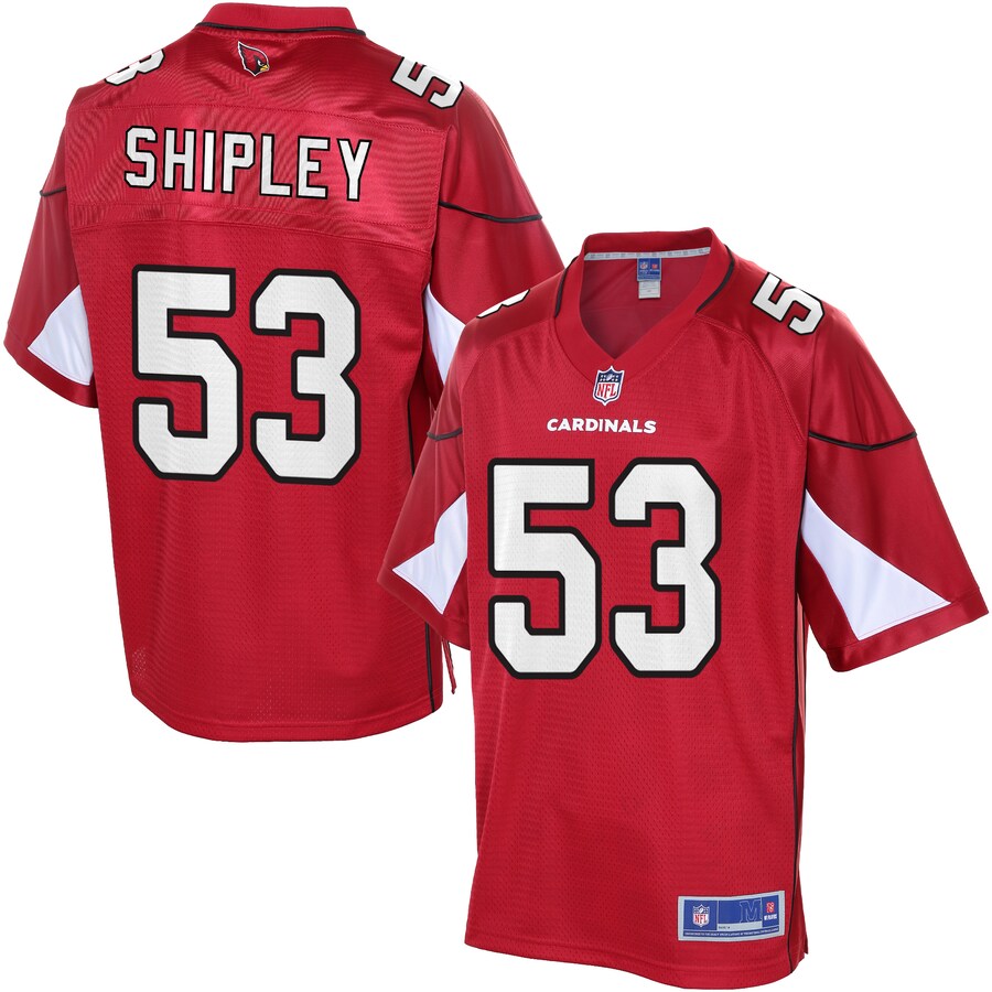 Arizona Cardinals A.q. Shipley Pro Line Big & Tall Team Color Football Jersey product image