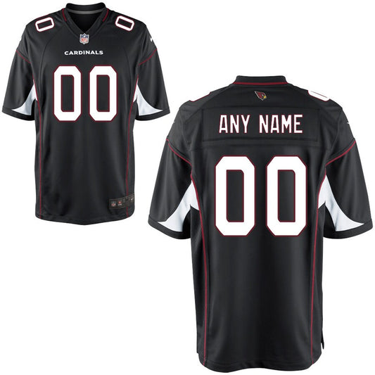 ARI Black Game Custom Jersey rtj football 3214