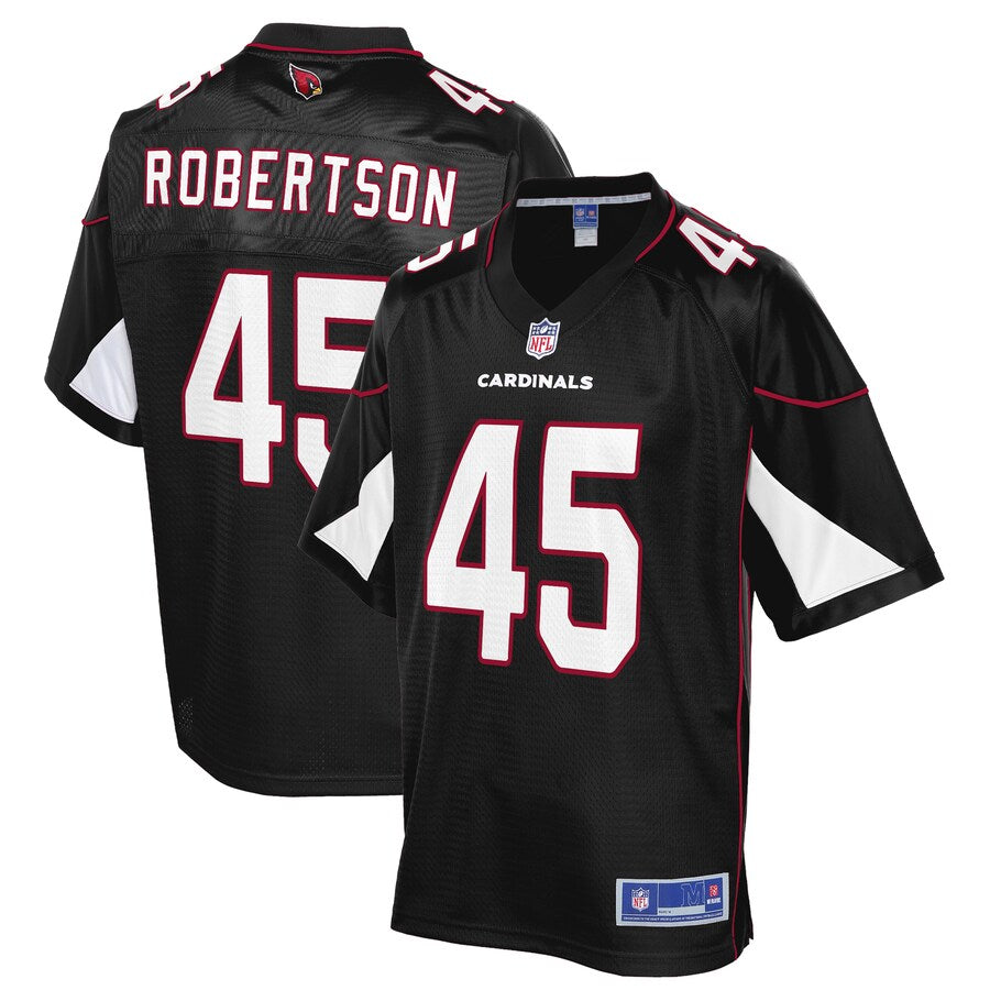 Arizona Cardinals Pete Robertson Alternate Pro Line Black Football Jersey product image