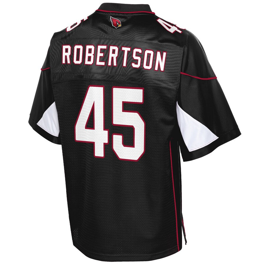 Arizona Cardinals Pete Robertson Alternate Pro Line Black Football Jersey product image