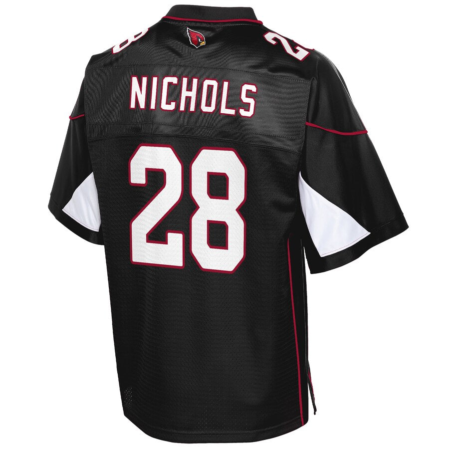 Arizona Cardinals Deatrick Nichols Alternate Pro Line Black Football Jersey product image