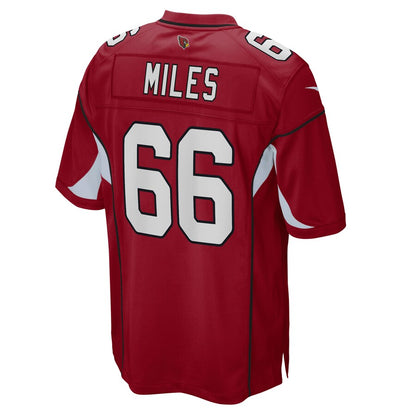 Arizona Cardinals Joshua Miles Game Cardinal Football Jersey product image