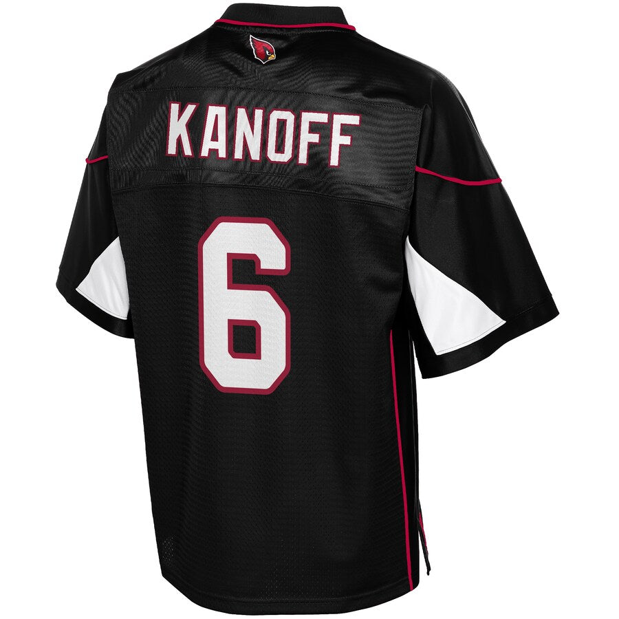 Arizona Cardinals Charles Kanoff Alternate Pro Line Black Football Jersey product image