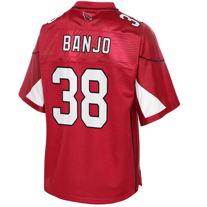 Arizona Cardinals Chris Banjo Pro Line Cardinal Football Jersey product image
