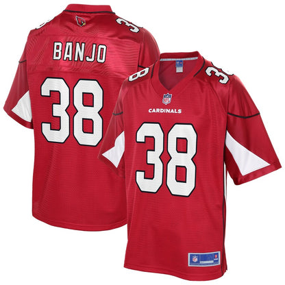 Arizona Cardinals Chris Banjo Pro Line Cardinal Football Jersey product image