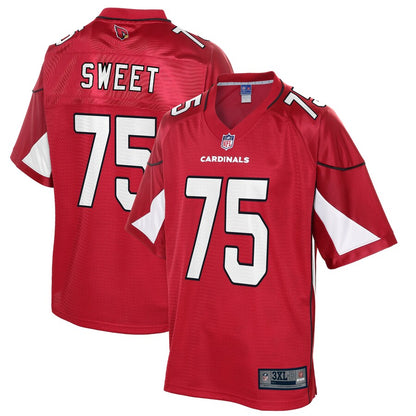 Arizona Cardinals William Sweet Pro Line Big & Tall Cardinal Football Jersey product image