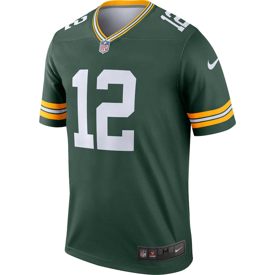 Green Bay Packers Aaron Rodgers Green Football Jersey product image
