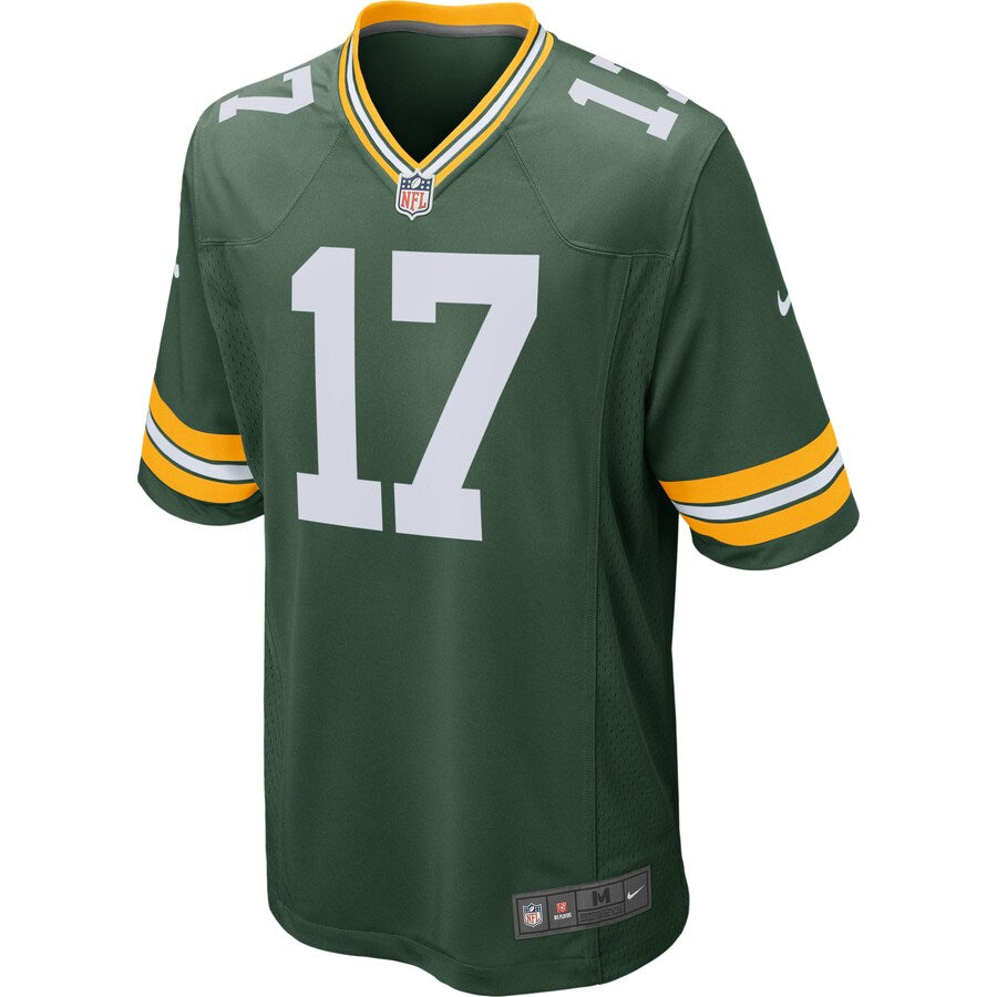 Green Bay Packers Davante Adams Game Green Football Jersey product image