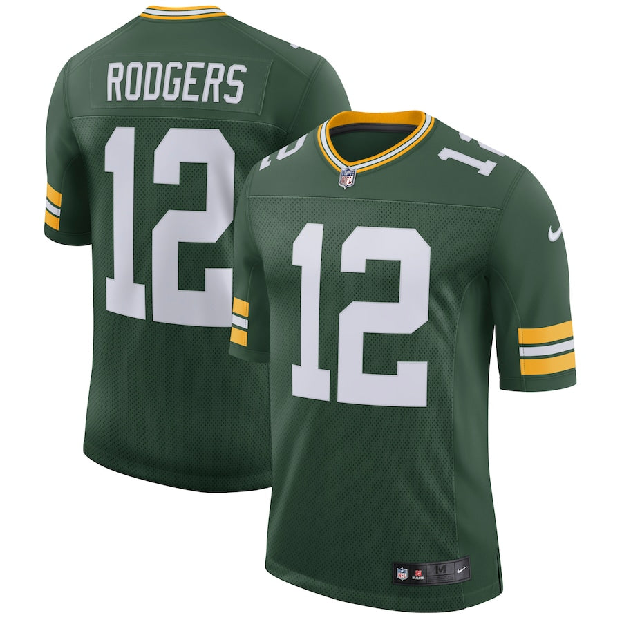 Green Bay Packers Aaron Rodgers Limited Green Football Jersey product image