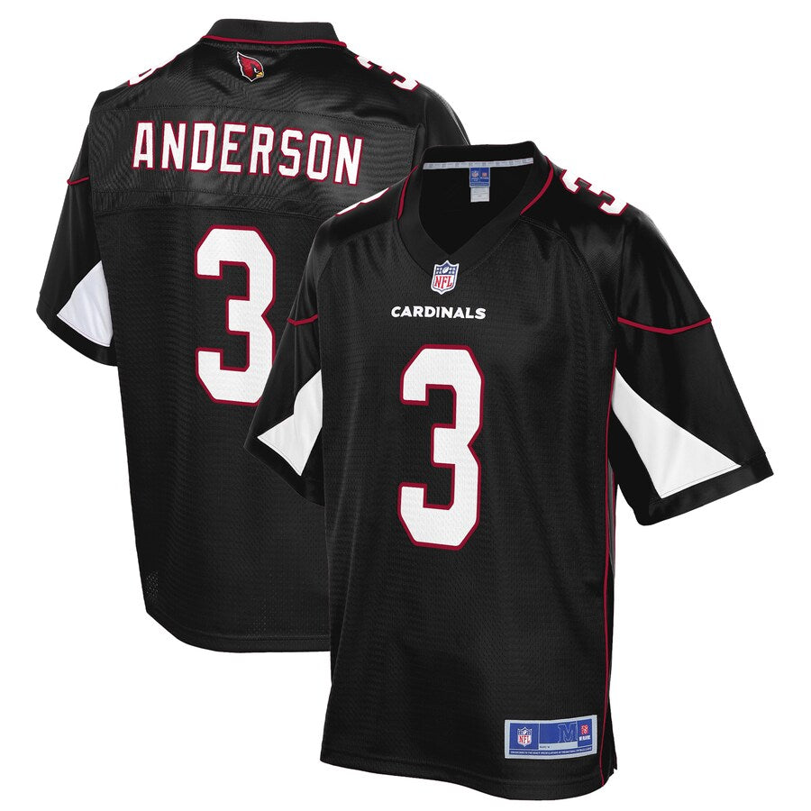 Arizona Cardinals Drew Anderson Alternate Pro Line Black Football Jersey product image