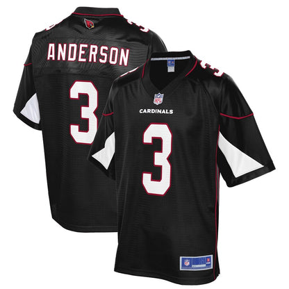 Arizona Cardinals Drew Anderson Alternate Pro Line Black Football Jersey product image