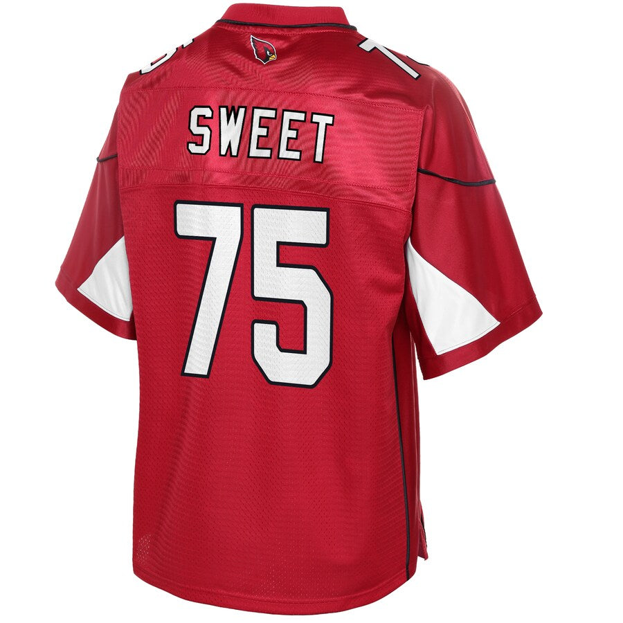 Arizona Cardinals William Sweet Pro Line Cardinal Football Jersey product image