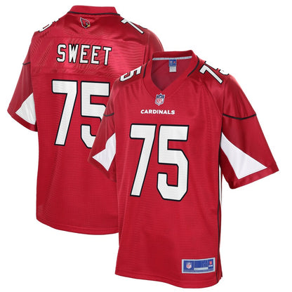 Arizona Cardinals William Sweet Pro Line Cardinal Football Jersey product image