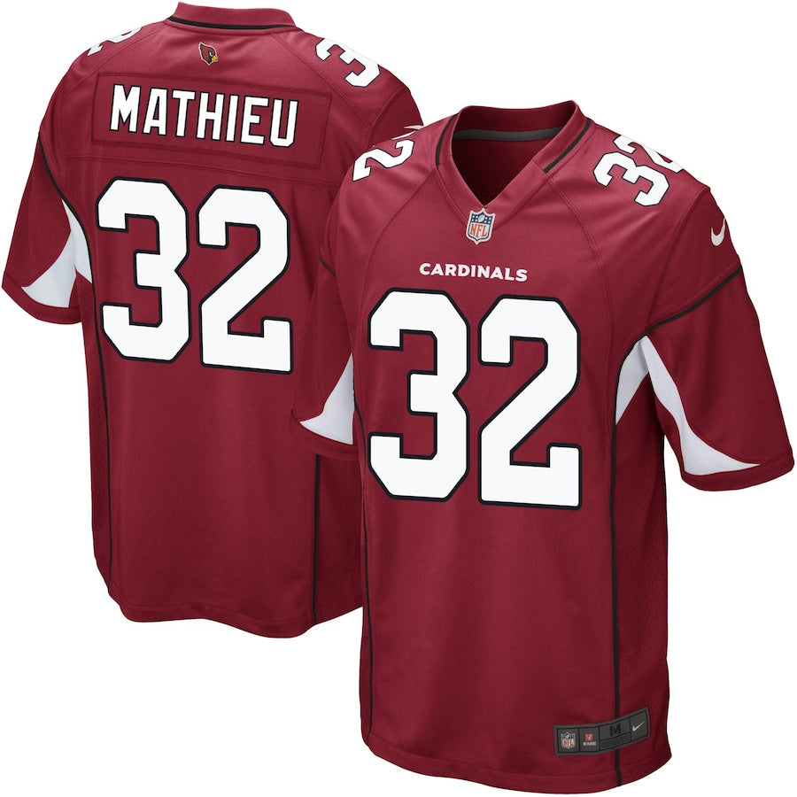 Arizona Cardinals Tyrann Mathieu Game Cardinal Football Jersey product image