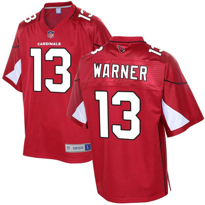 Arizona Cardinals Kurt Warner Pro Line Cardinal Football Jersey product image