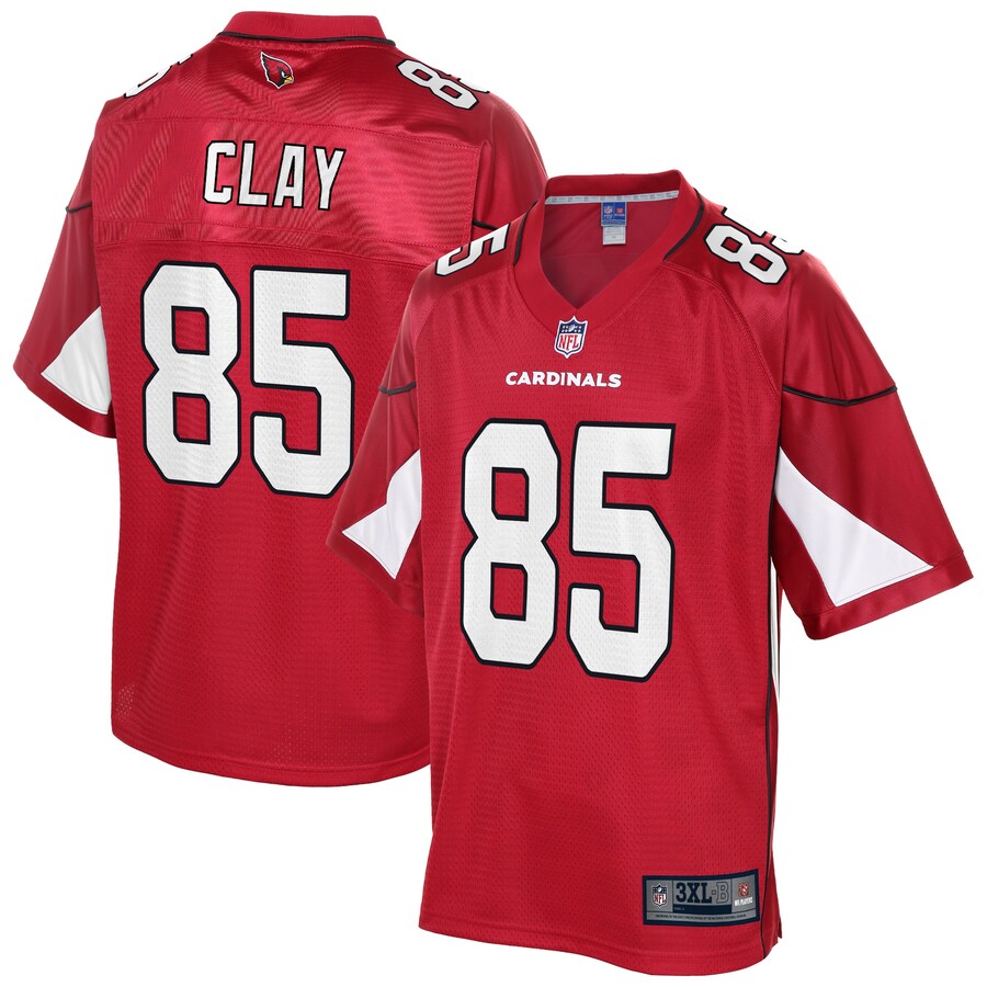 Arizona Cardinals Charles Clay Pro Line Big & Tall Cardinal Football Jersey product image