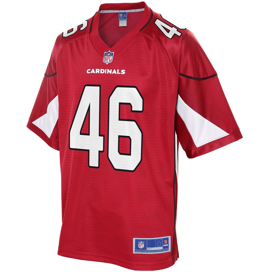 Arizona Cardinals Aaron Brewer Pro Line Team Color Cardinal Football Jersey product image