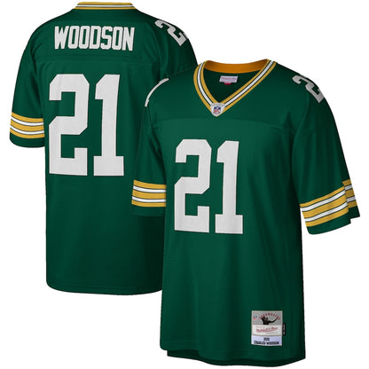 Green Bay Packers Charles Woodson 2010 Legacy Green Football Jersey product image